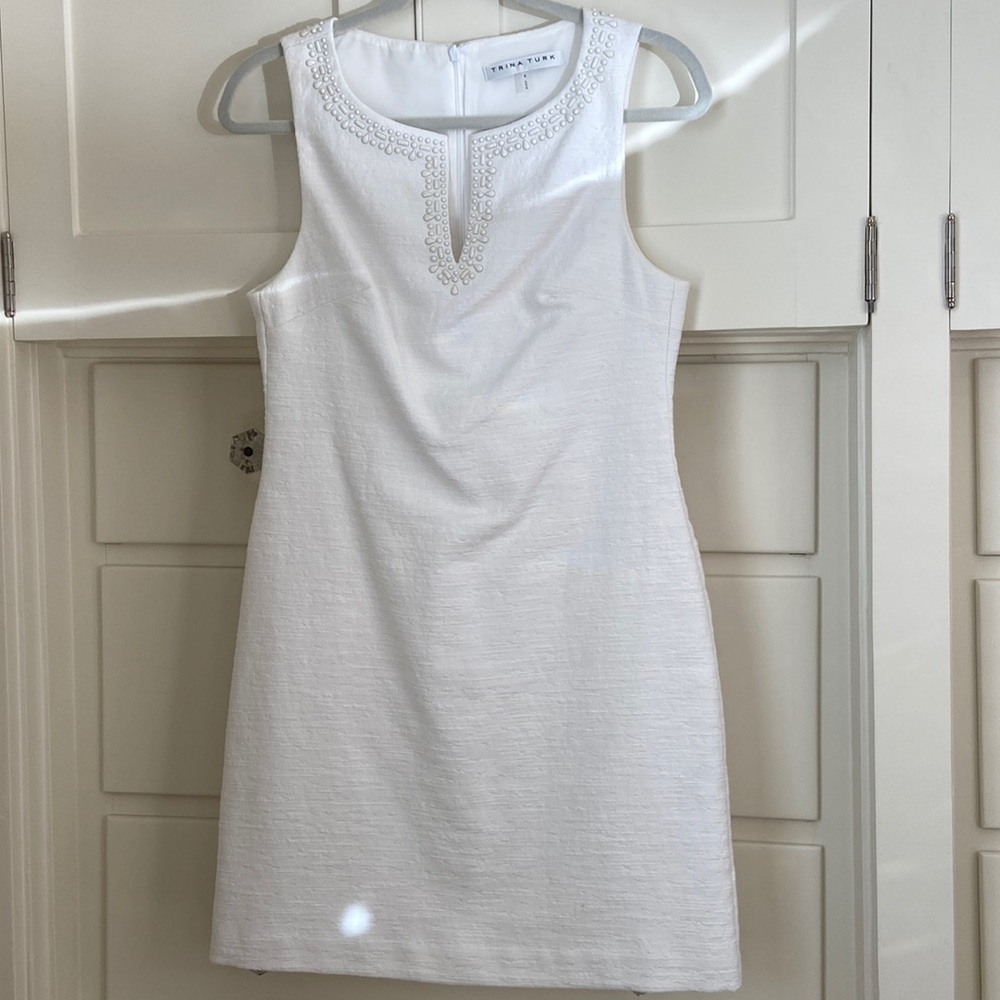 Beautiful White Trina Turk Dress